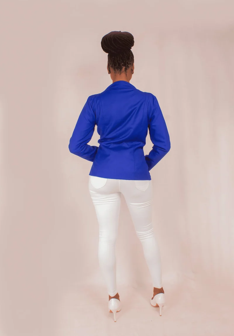 Da'joy Fashions Anubis Coat - Blue