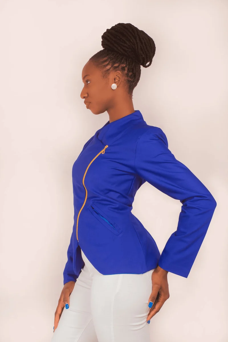 Da'joy Fashions Anubis Coat - Blue