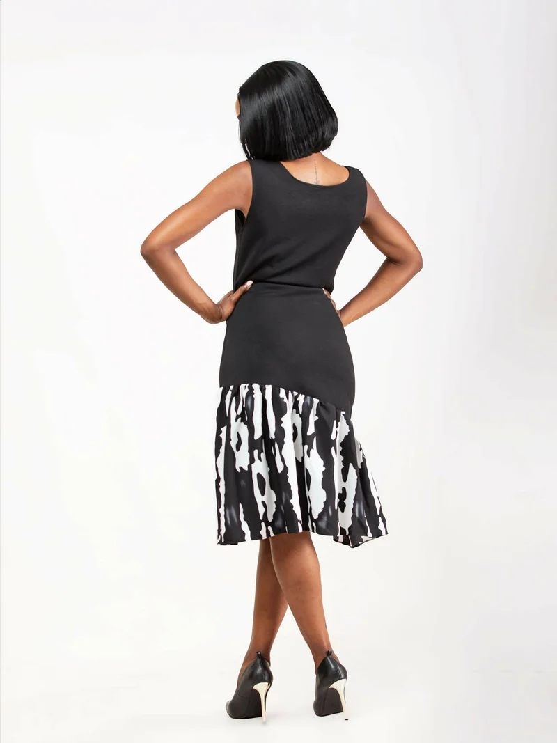 Da'Joy Fashions Ke Sagitta Dress - Black