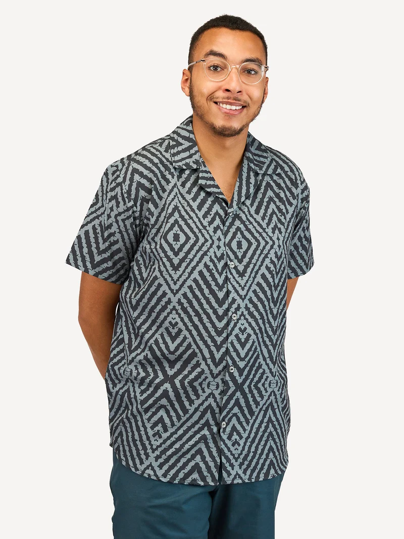 Kitu Kali Casual Shirts - Black & Grey