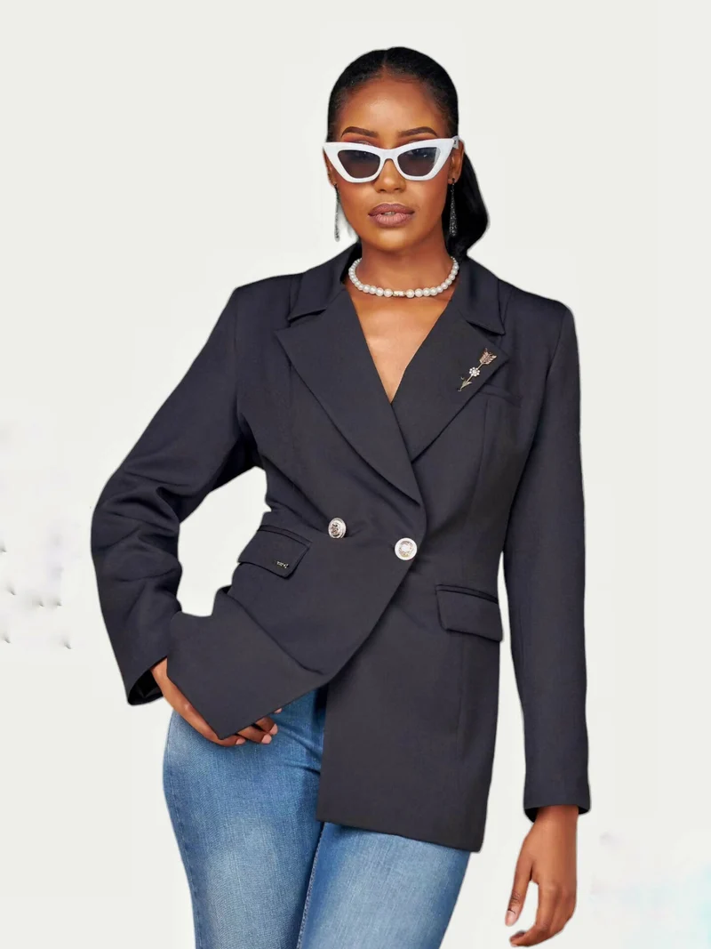 The Fashion Frenzy Blazer - Black