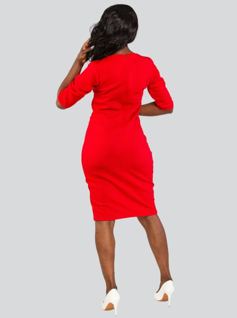 Da'joy Fashions Elmira Dress - Red