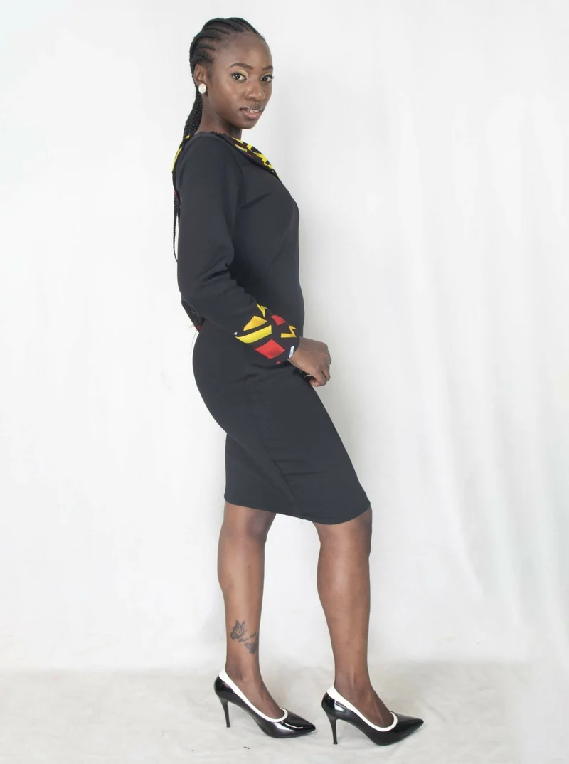 Da'joy Fashions Netal Dress - Black