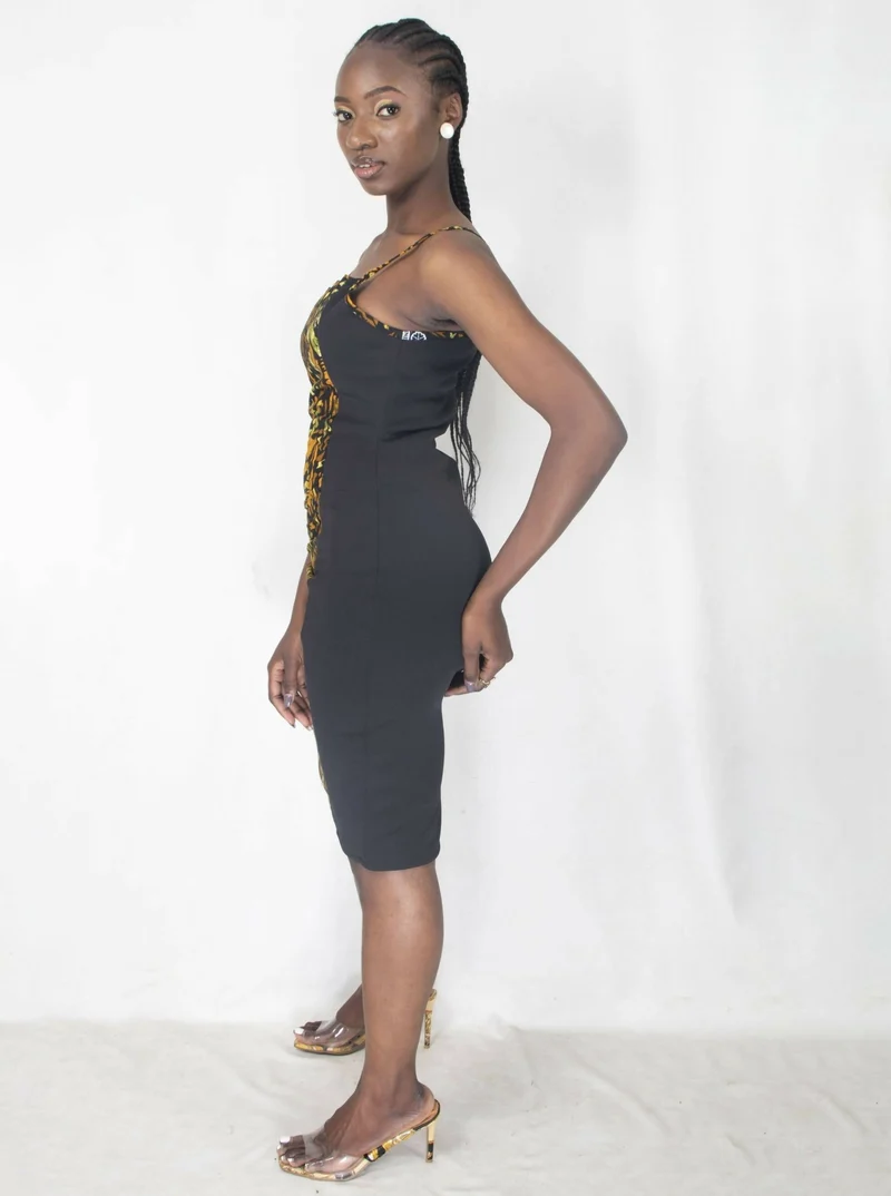 Da'joy Fashions Manaus Dress - Black