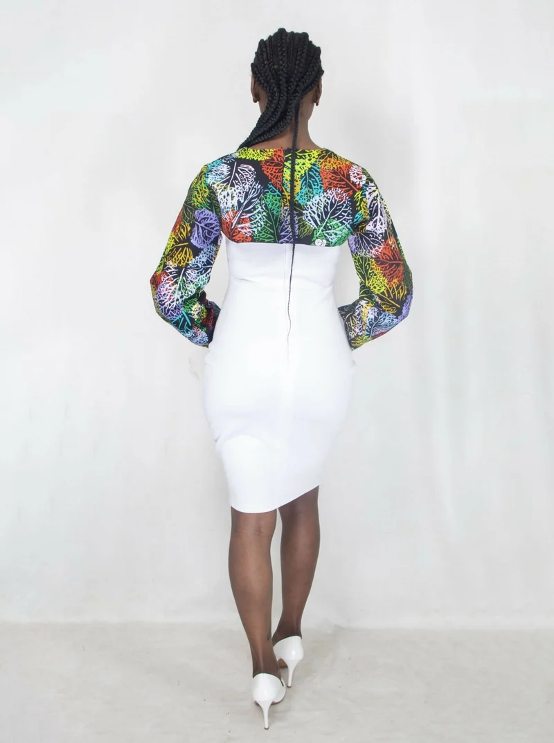 Da'joy Fashions Olinda Dress - White