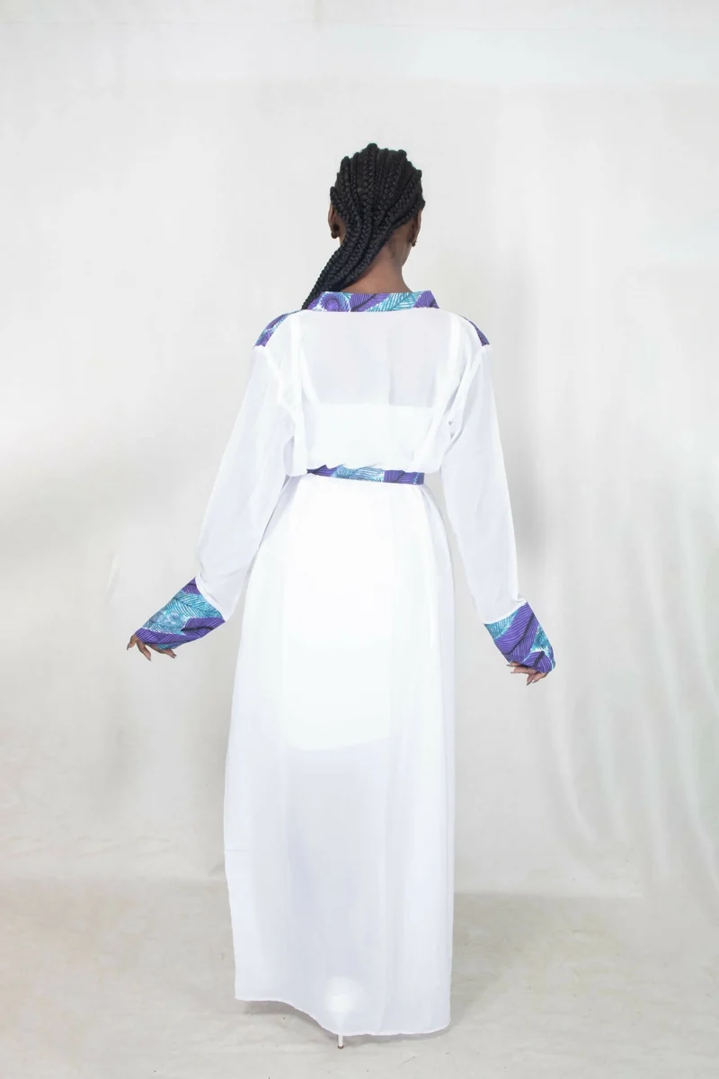 Da'joy Fashions Amun Kimono - White