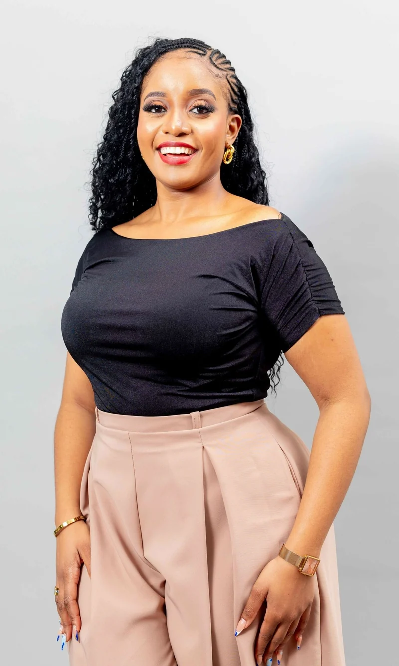 African Yuva Nori Blouse - Black