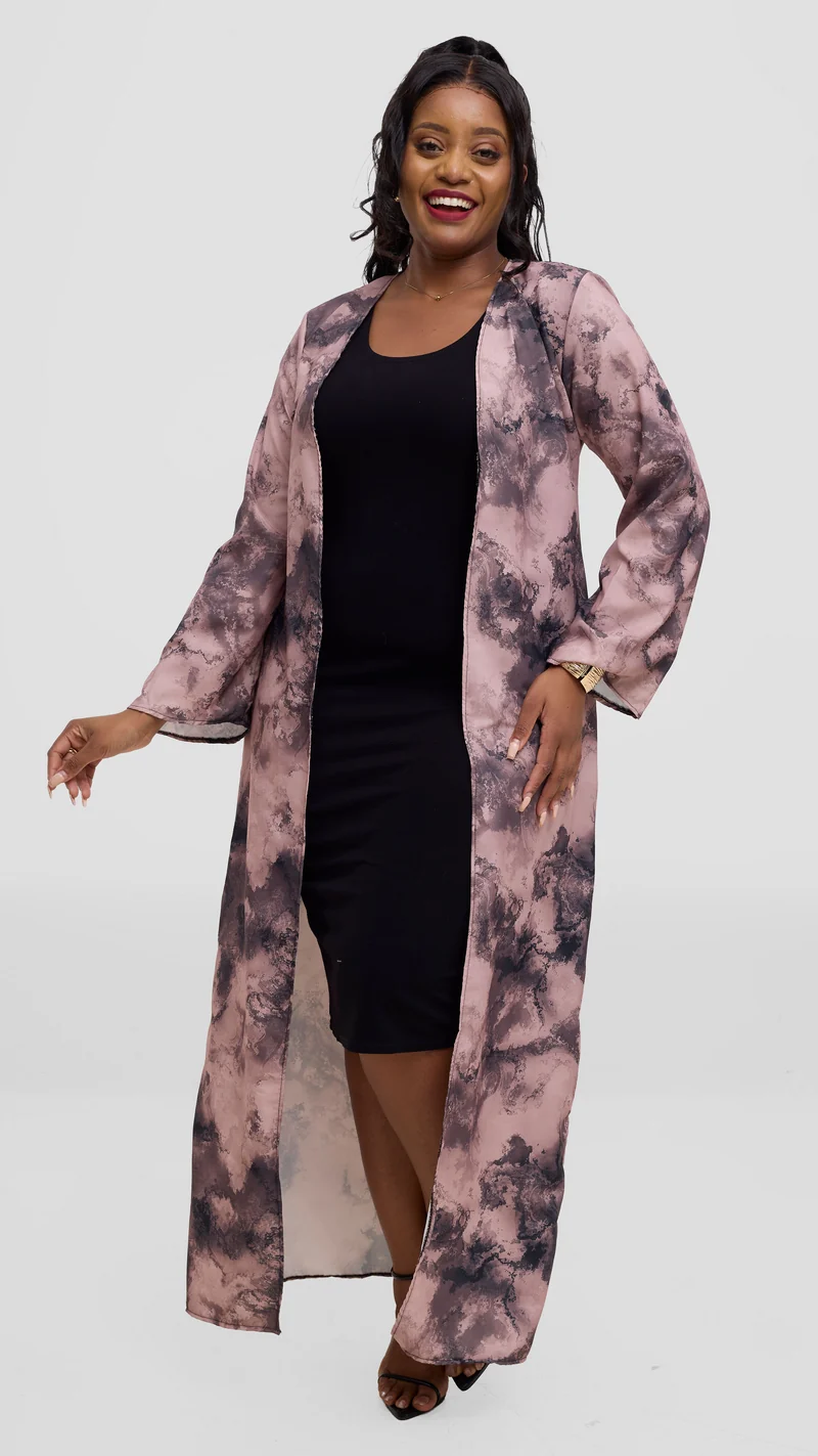 Liliadly Rosy Kimono - Pink