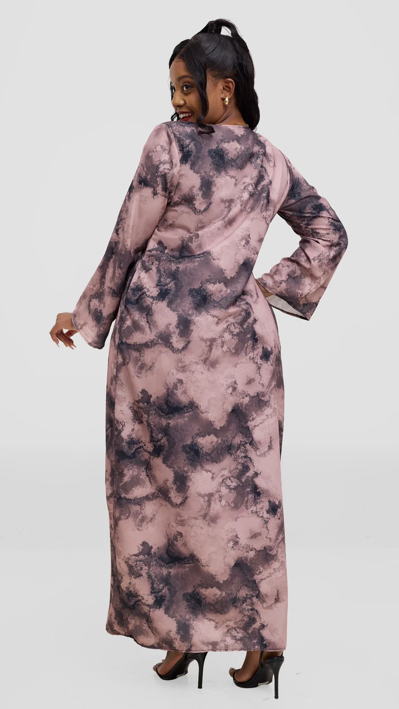 Liliadly Rosy Kimono - Pink