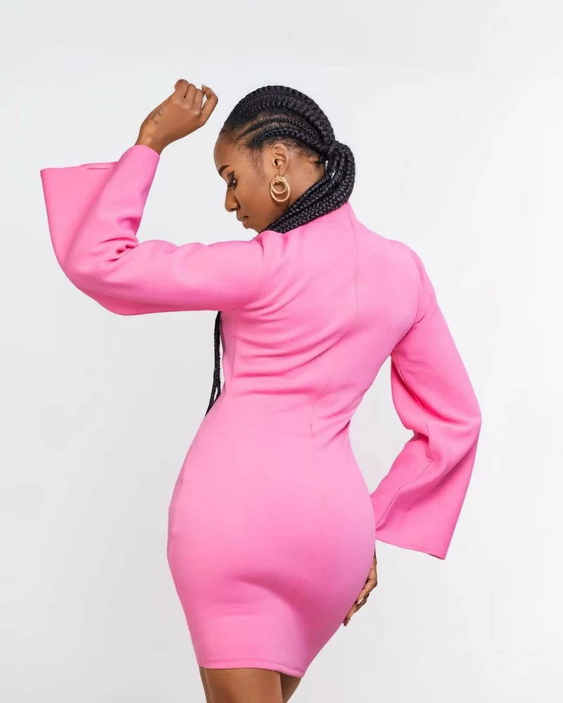 Da' Joy Fashions Vega Dress - Pink