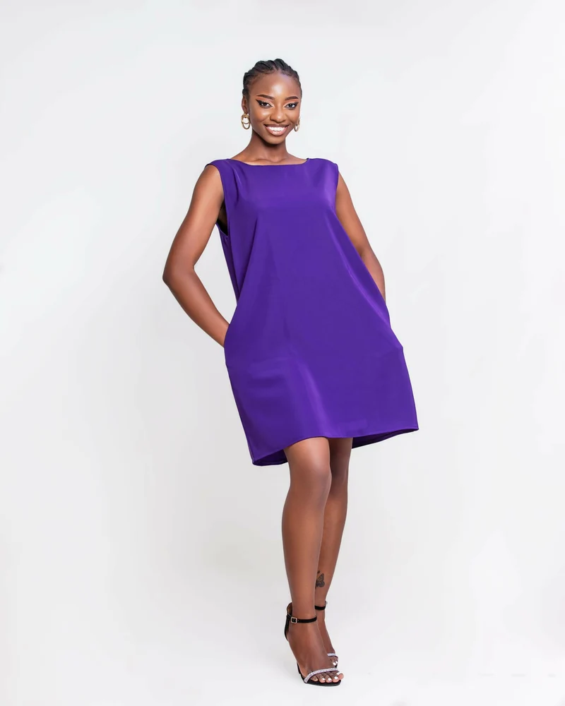 Da'Joy Fashions Swift Dress - Purple