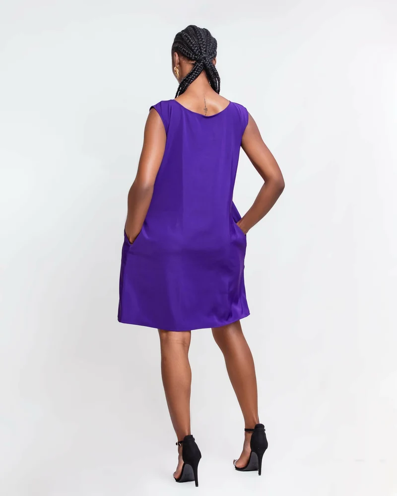 Da'Joy Fashions Swift Dress - Purple