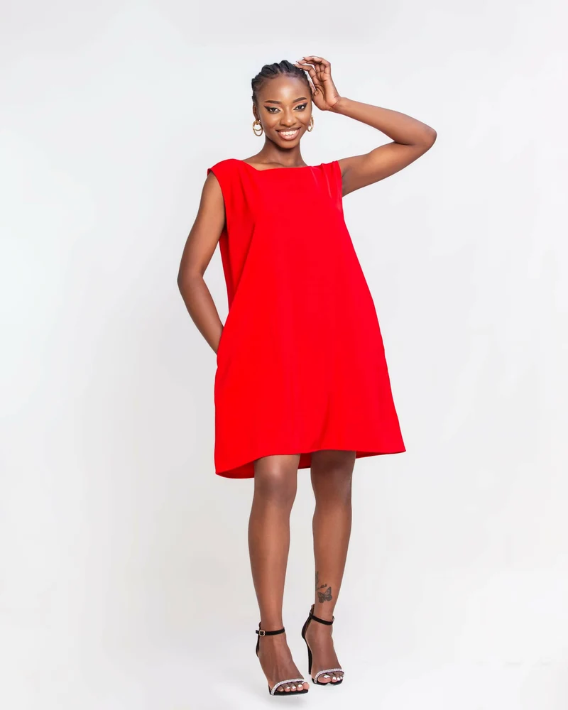 Da'Joy Fashions Swift Dress - Red