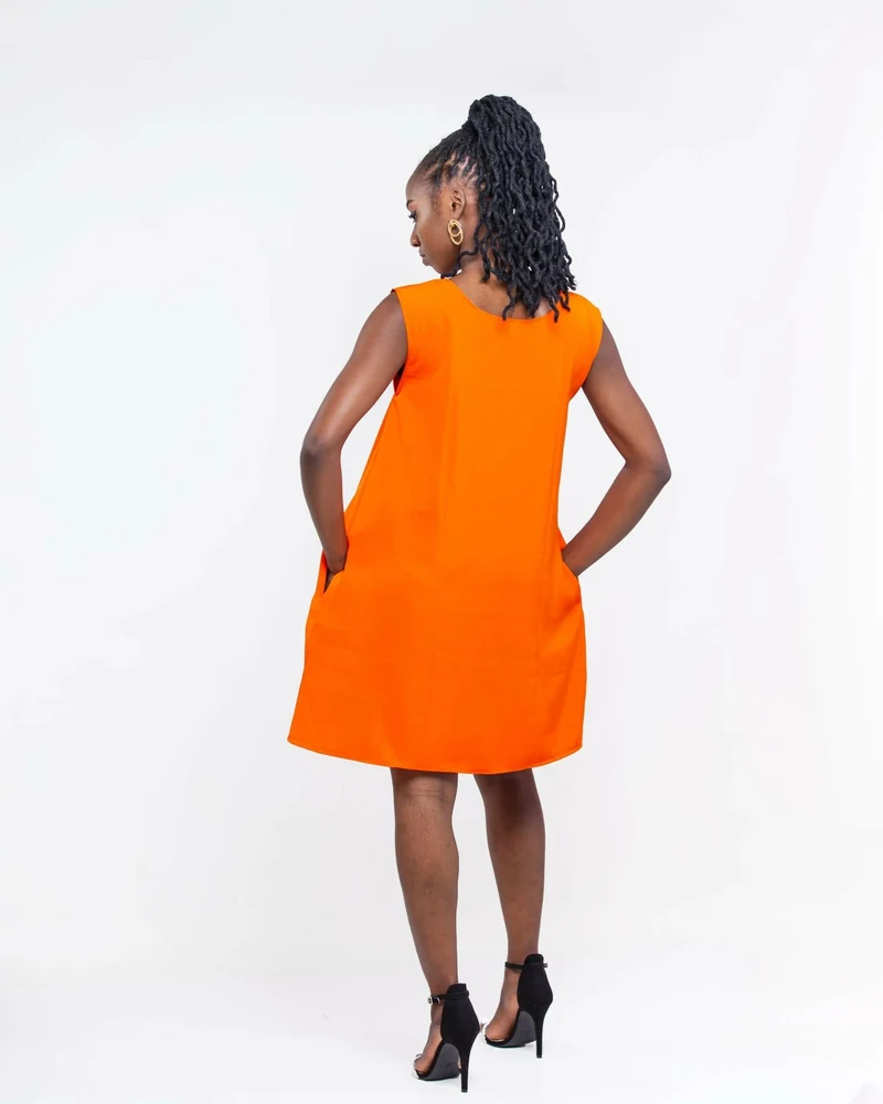 Swift Dress - Orange