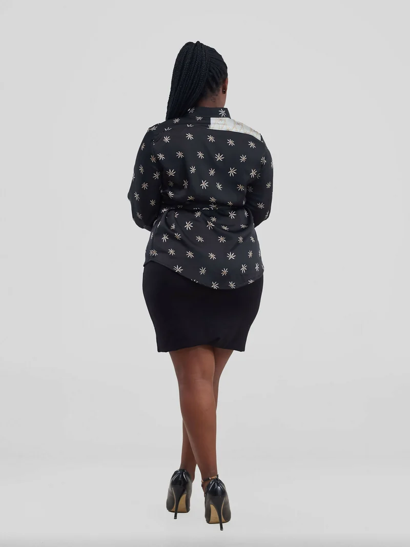 Silk House Collection Kiki Shirt - Black