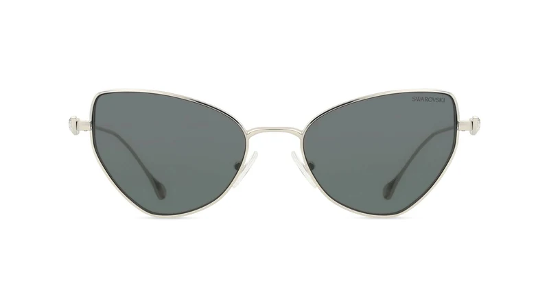 Swarovski Sonnenbrille Damen Silber Grau 0SK7011 400187 56