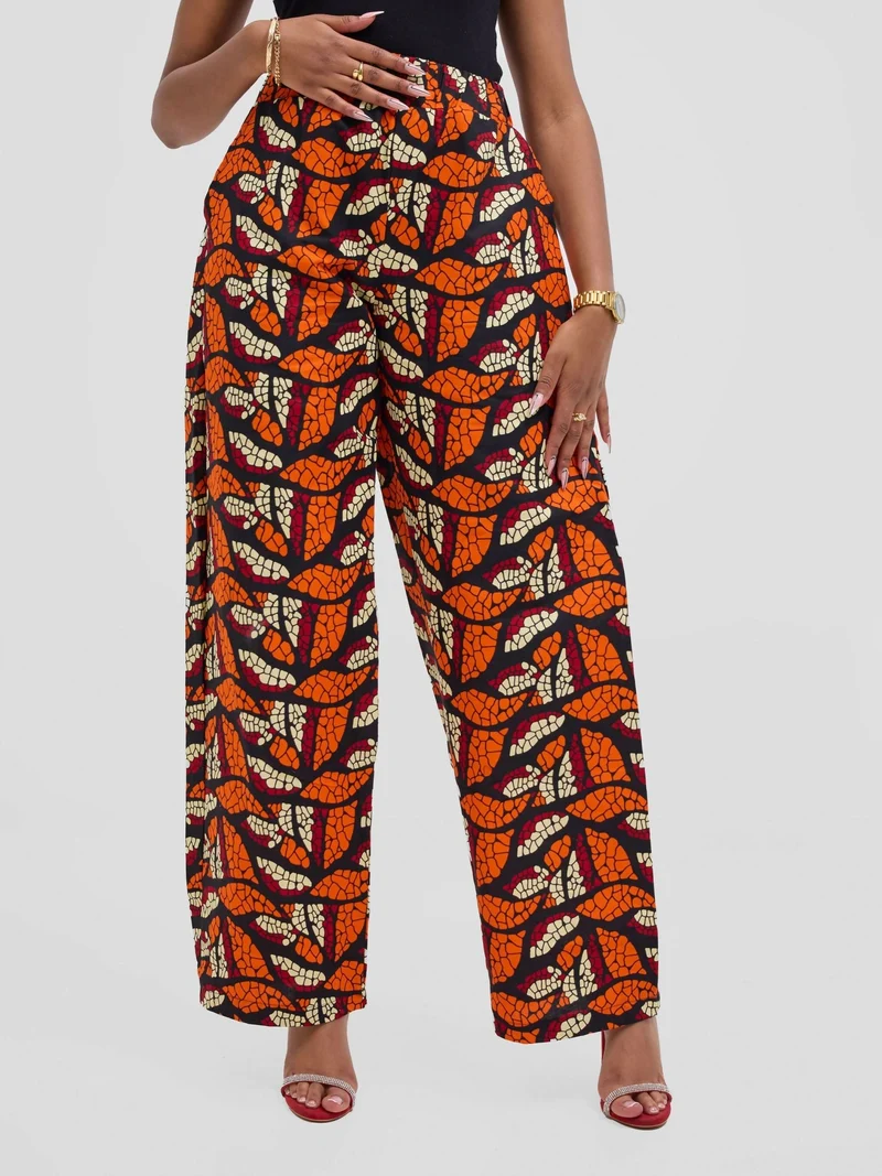 Gravio Fashions Bella Ankara Pant - Multicolored