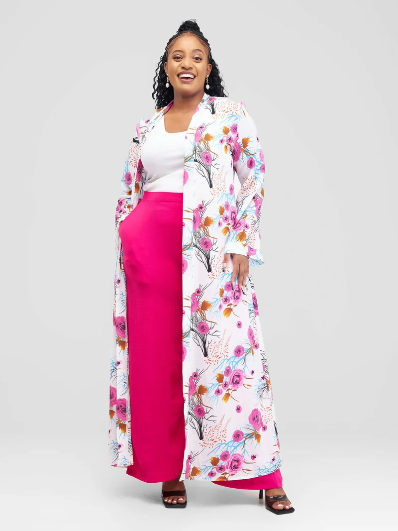 Phyls Collections Wide Leg Pant - Pink