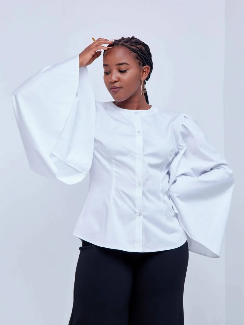 Izulu Rokka Top - White