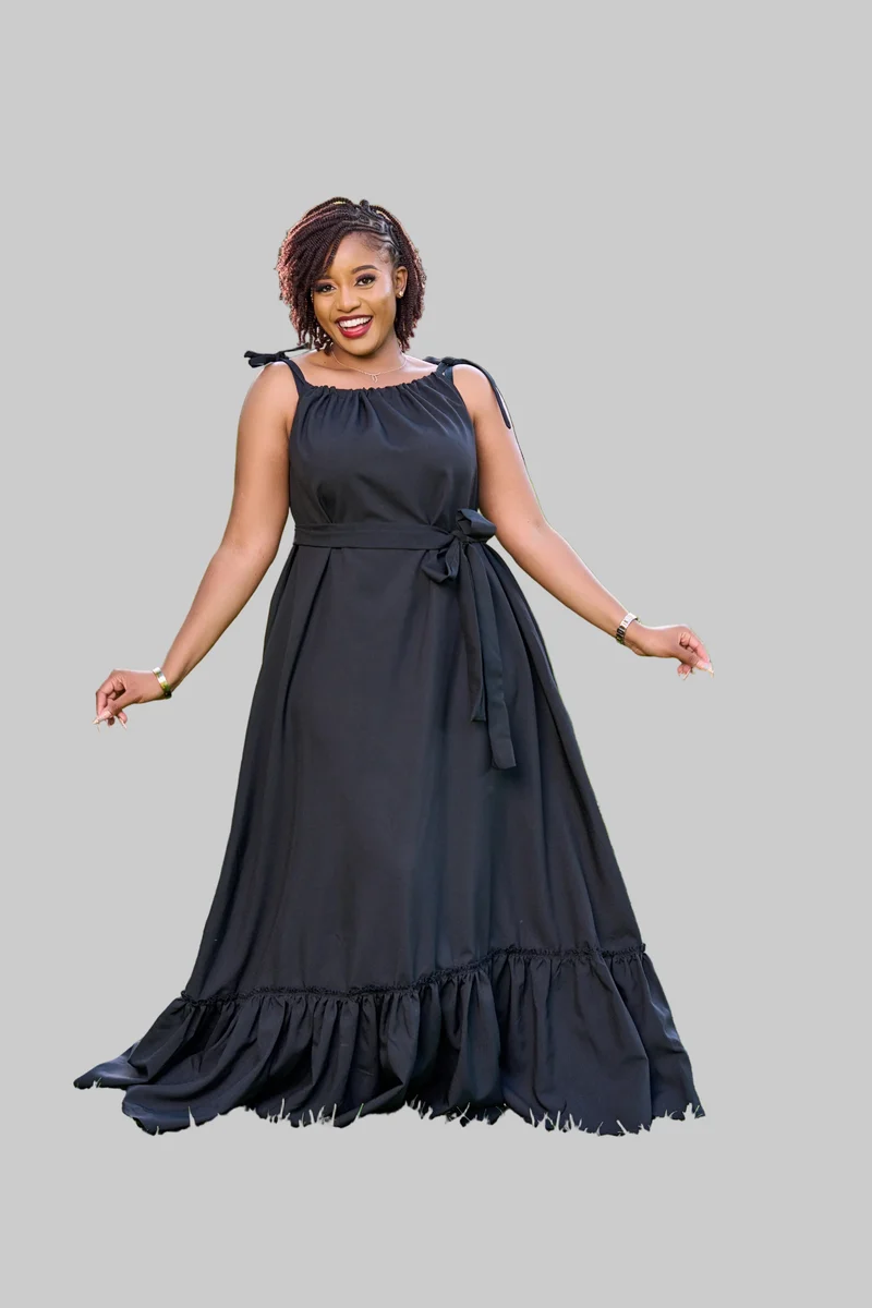Izulu Lugard Dress - Black