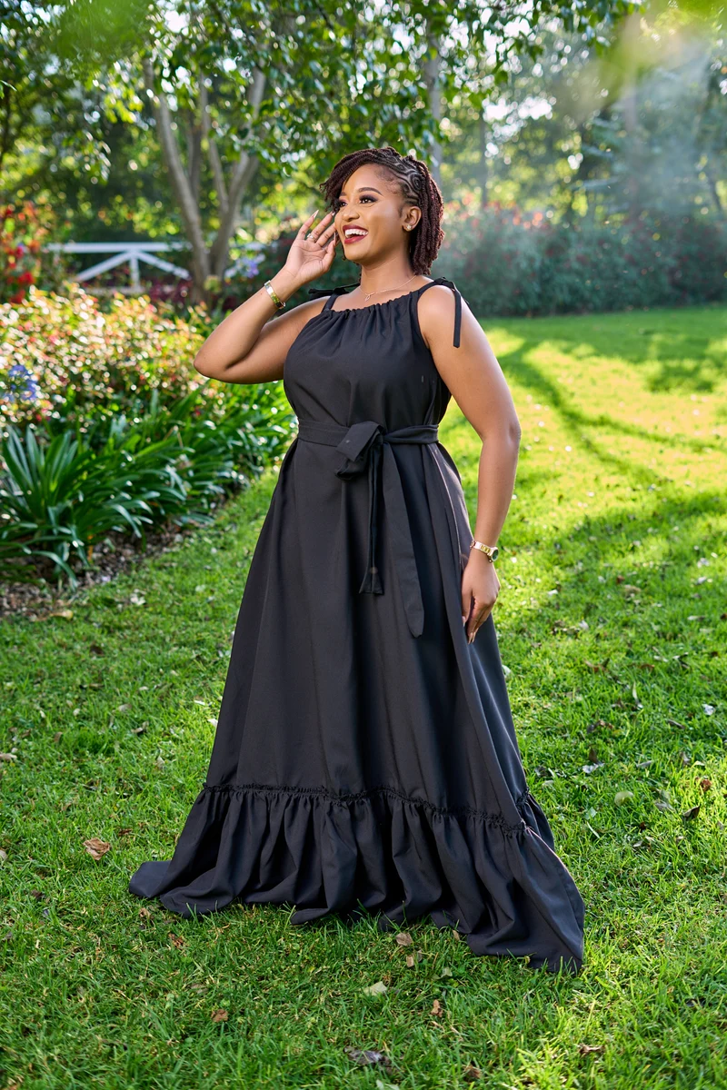 Izulu Lugard Dress - Black