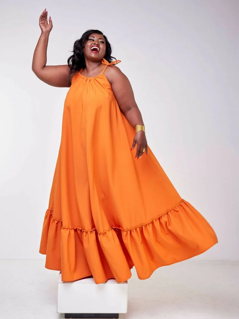 Izulu Lugard Dress - Mustard