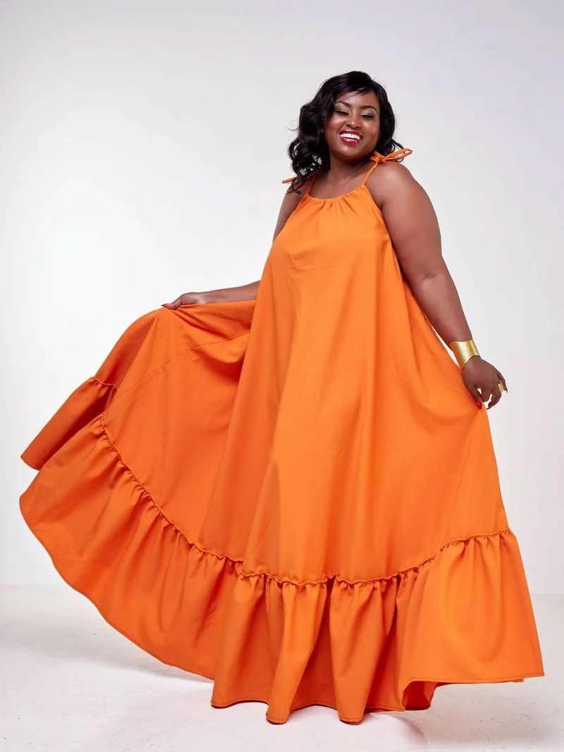 Izulu Lugard Dress - Mustard
