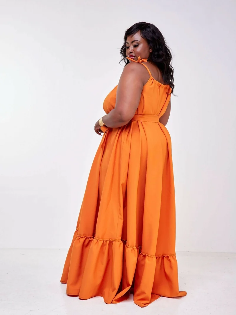 Izulu Lugard Dress - Mustard