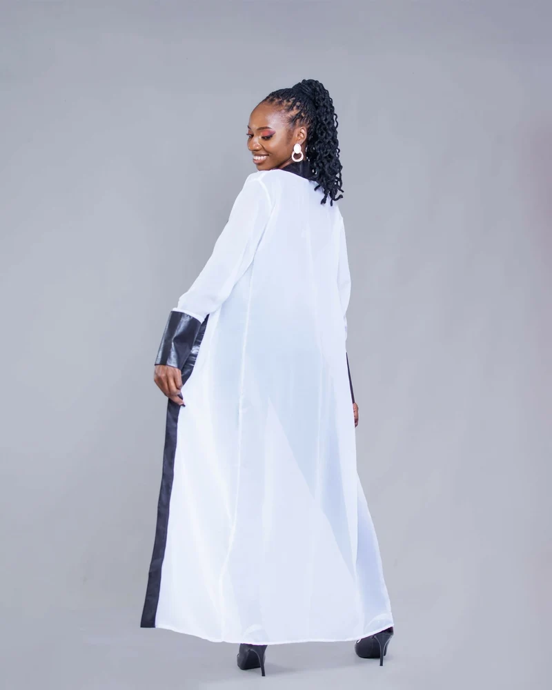 Da'Joy Fashions Capella Kimono - White