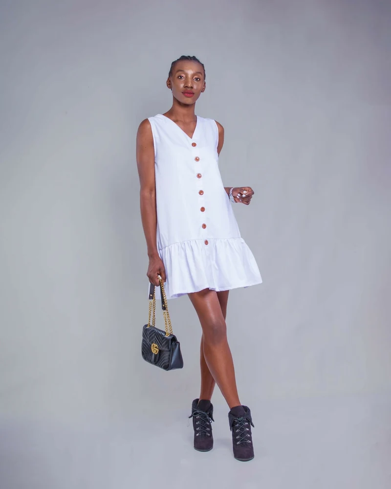 Da'Joy Fashions Zosma Dress - White