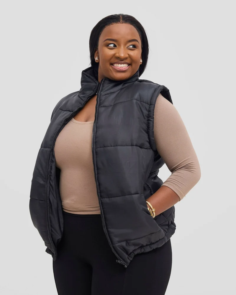 TimyT Urban Wear Prestige Puff Jacket - Black