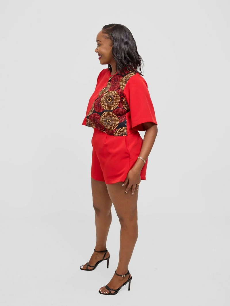 Perfect Treasures Bella Short - Red