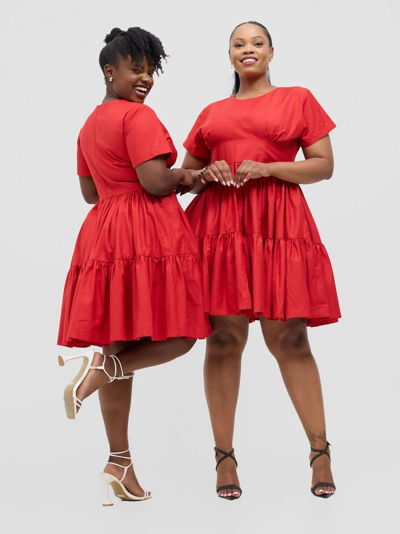 Wamata Dress - Red
