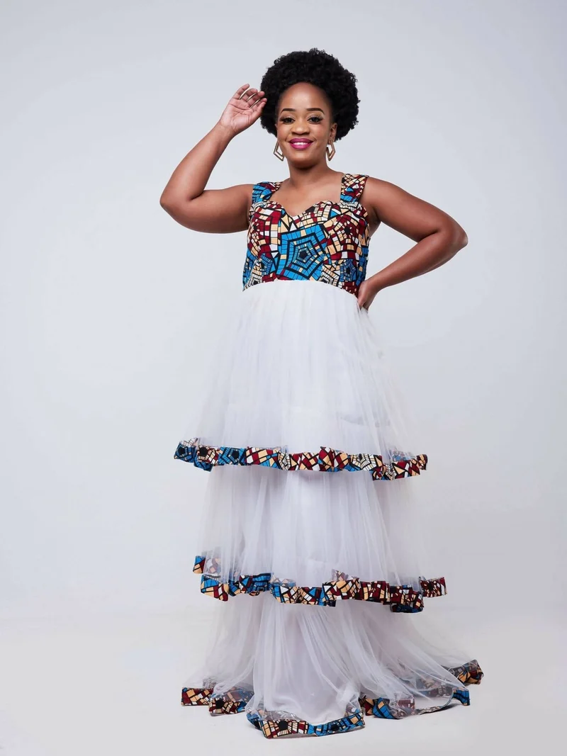 Rosa Gown - White