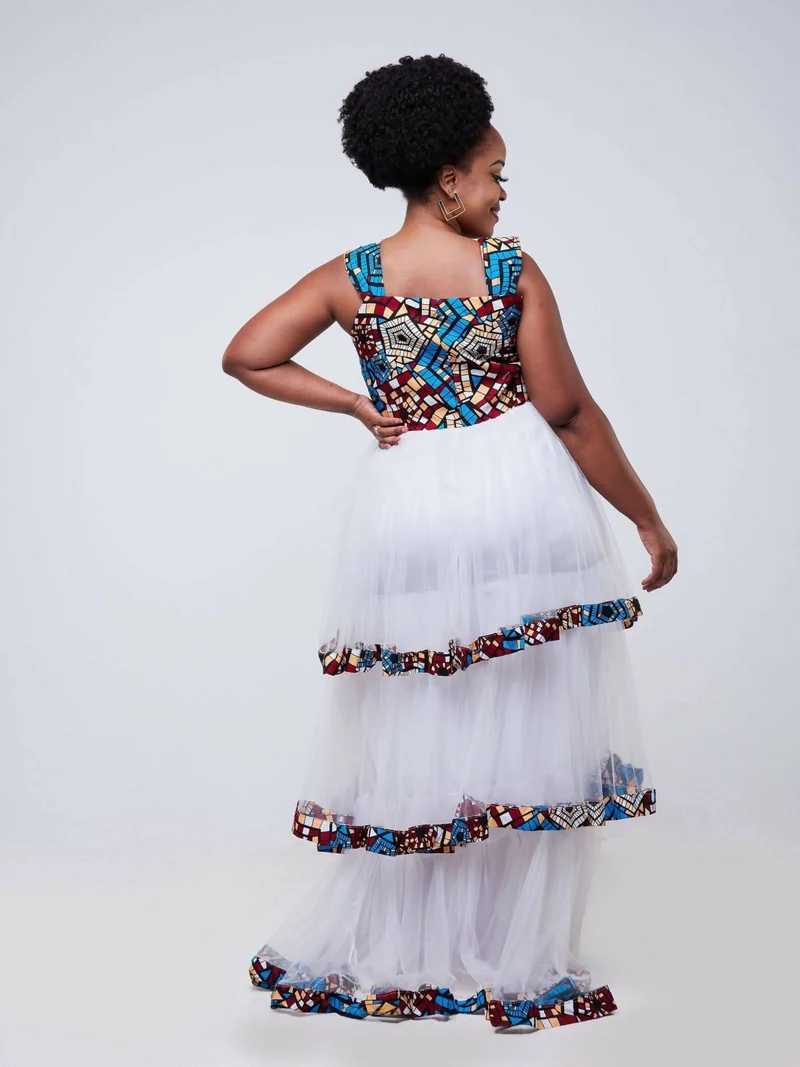 Rosa Gown - White