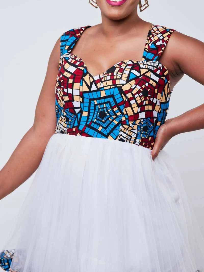 Rosa Gown - White