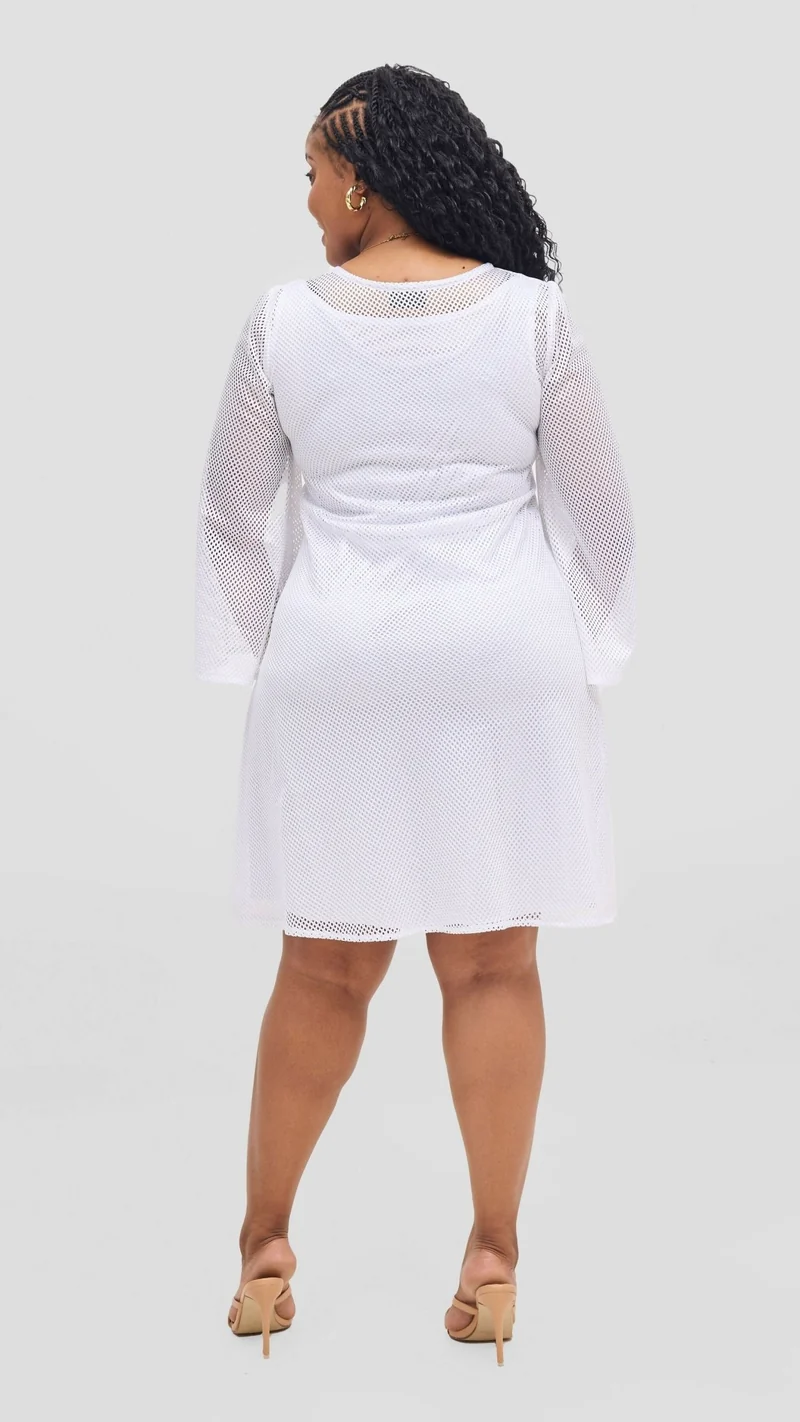 Jolly Fancy Wear Namu Shift Dress - White
