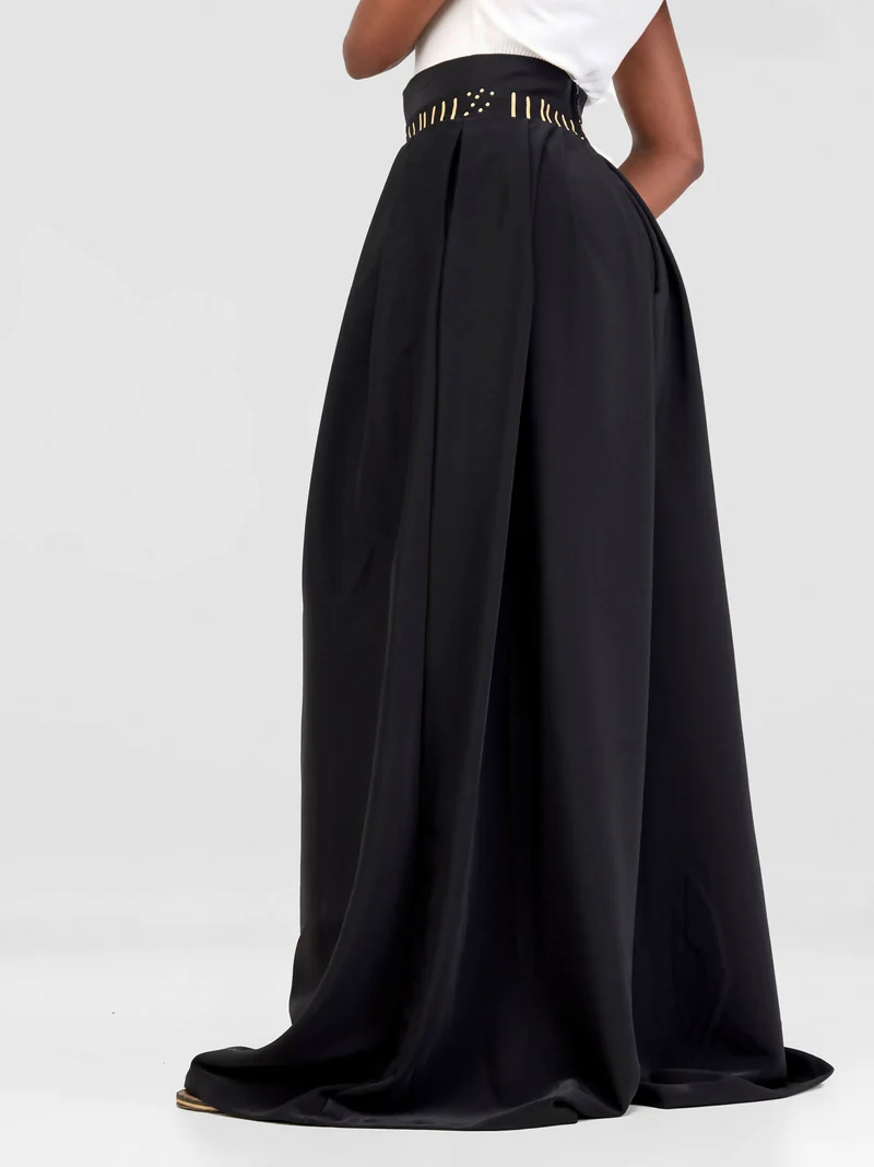 Robin Palazzo Pants - Black