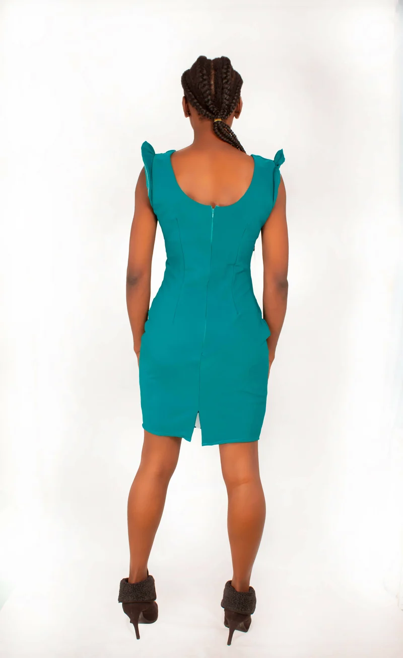 Da'joy Fashions Rio Dress - Turquoise