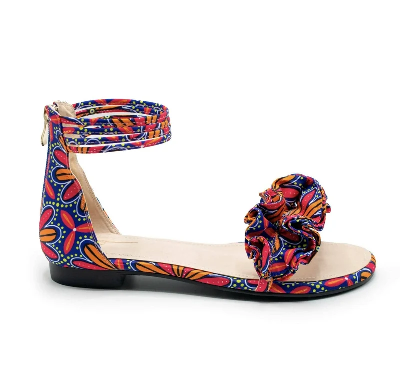 IV Amara Floral Print Sandals