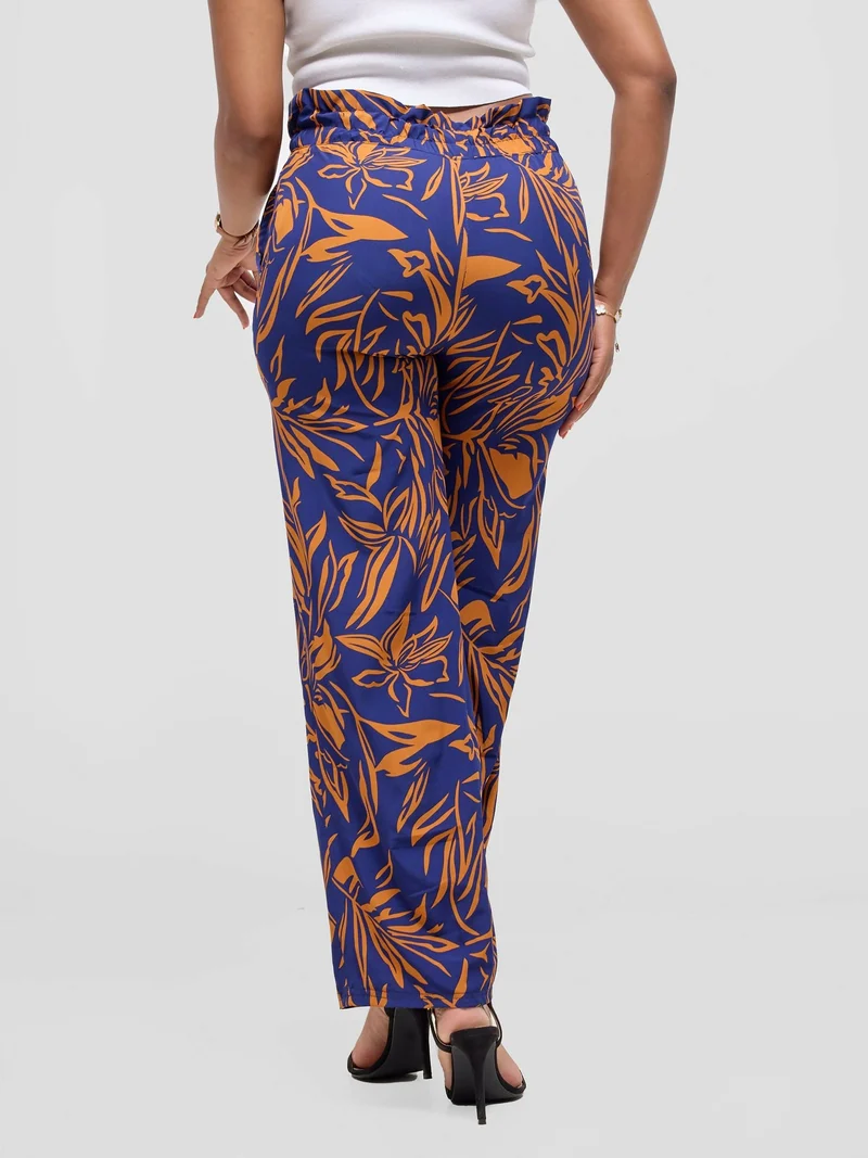 Timyt Urban Wear Savannah Golden Petals Pant - Gold
