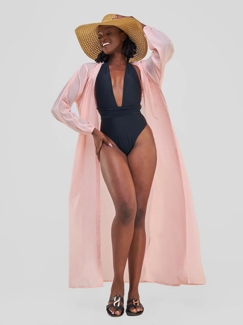 Kimono World Ke Adea Kimono - Peach