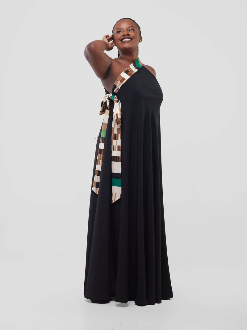 Liliadly Laila Maxi Dress - Black