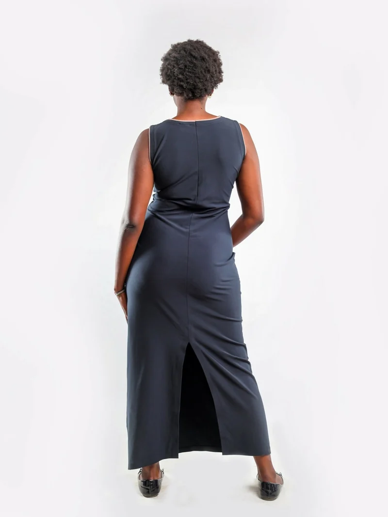 Liliadly Pipy Dress - Black