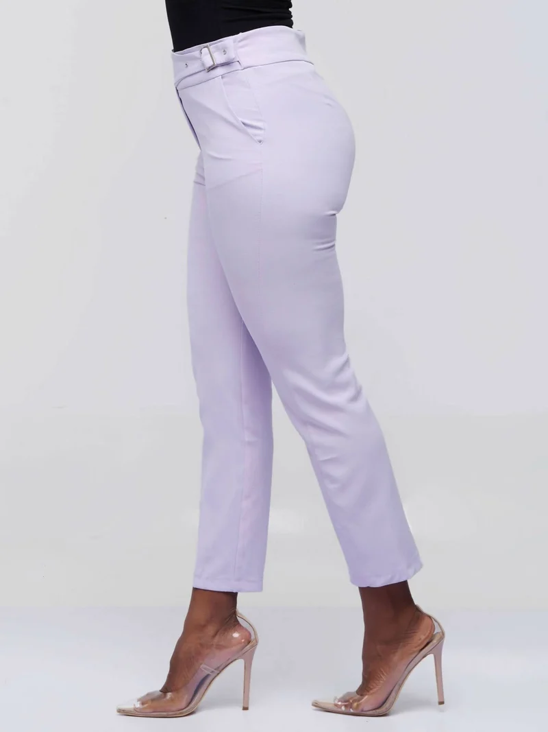 The Fashion Frenzy Trouser - Purple