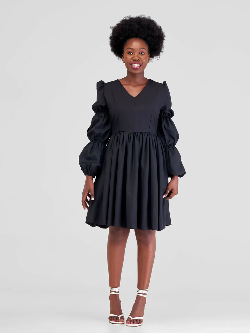 Izulu Mzinga Dress - Black