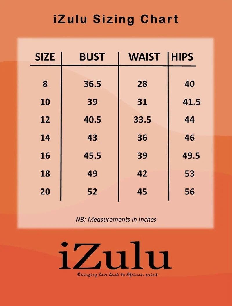 Izulu Epiya Pants Set - Cream White Print
