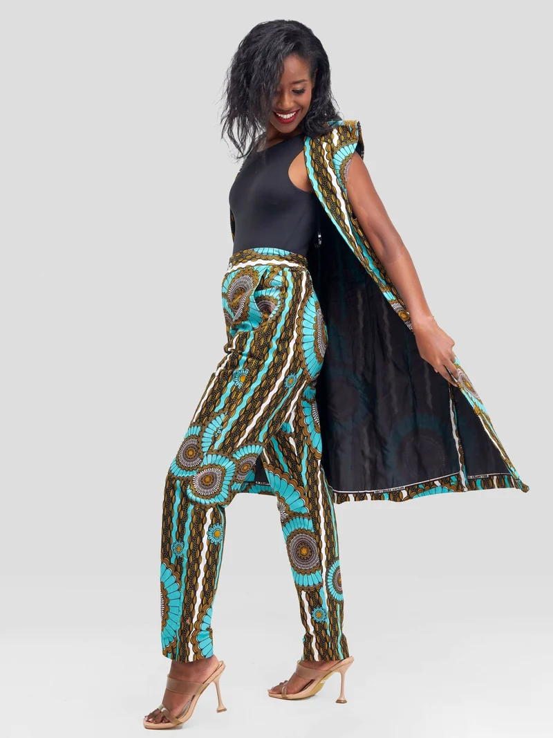 Nefpatra Ankara Women's Suit - Blue
