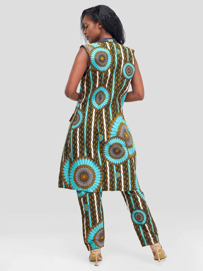 Nefpatra Ankara Women's Suit - Blue