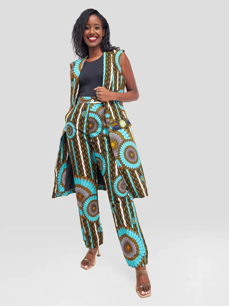 Nefpatra Ankara Women's Suit - Blue